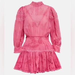 LoveShackFancy NWT XL pink viola dress - LSF